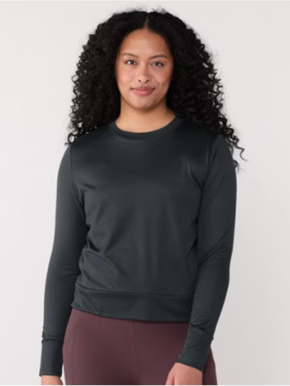 Vuori daydream crew Sweatshirt - black heather